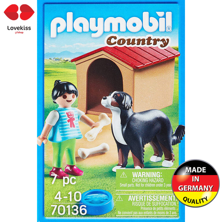 Playmobil Perro con casita 70136