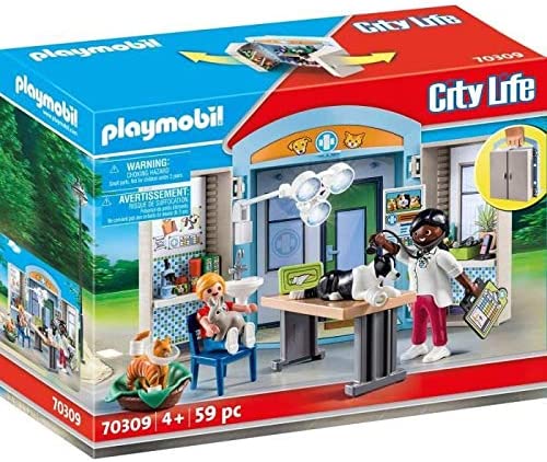 Playmobil Cofre clínica veterinaria 70309 -