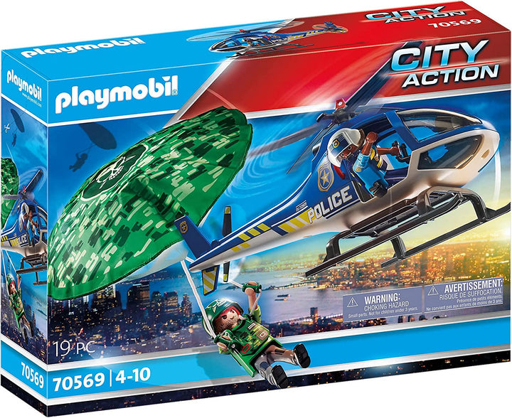 Playmobil Helicóptero de la policía 70569