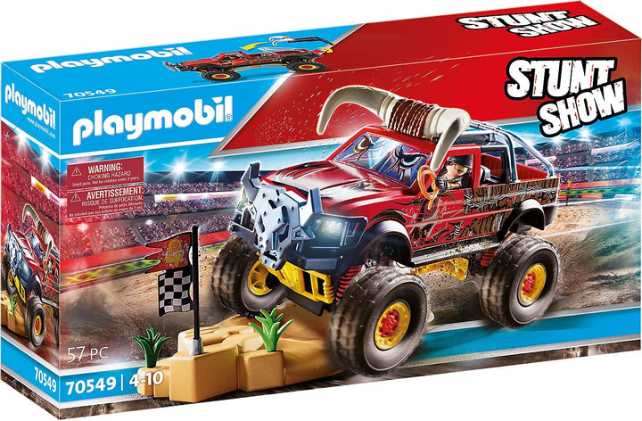 Playmobil Stuntshow Monster Truck Horned 70549 -