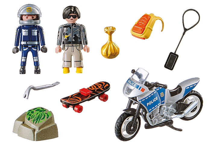 Playmobil Starter pack policía set adicional 70502