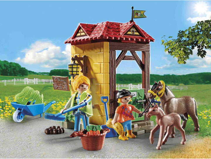 Playmobil Starter pack granja de caballos 70501 -