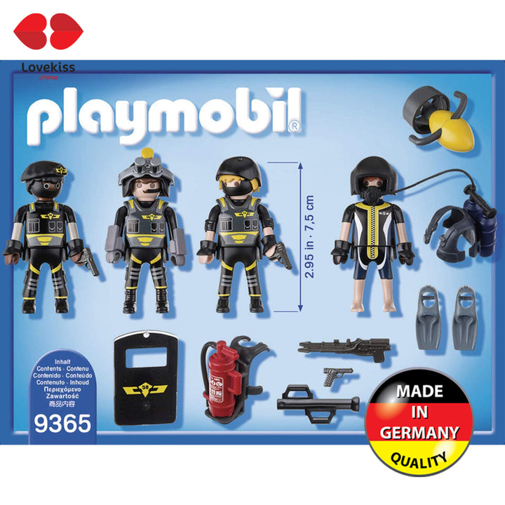 Playmobil Equipo de fuerzas especiales 9365