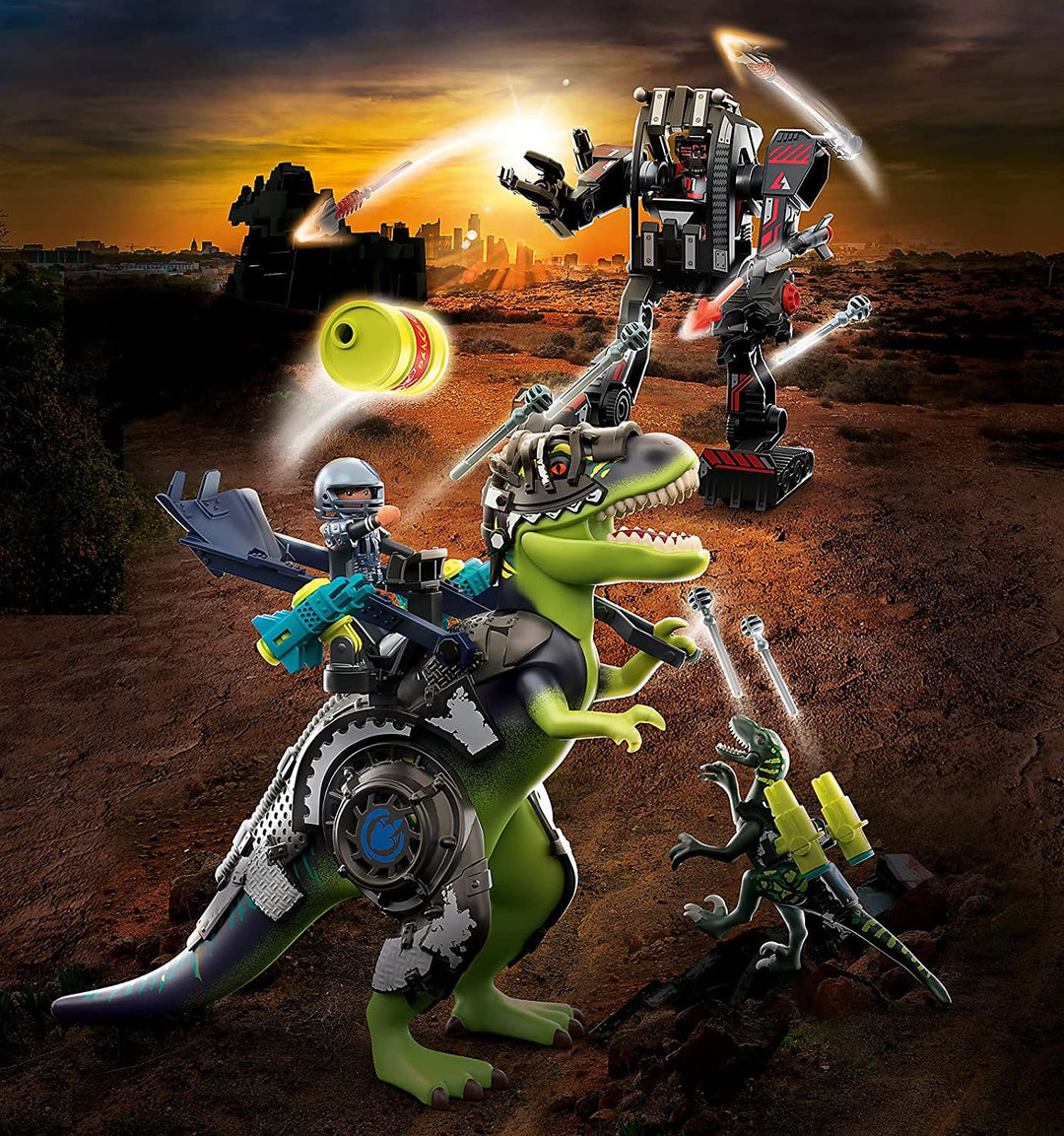 Playmobil T-rex: batalla de los gigantes 70624 -