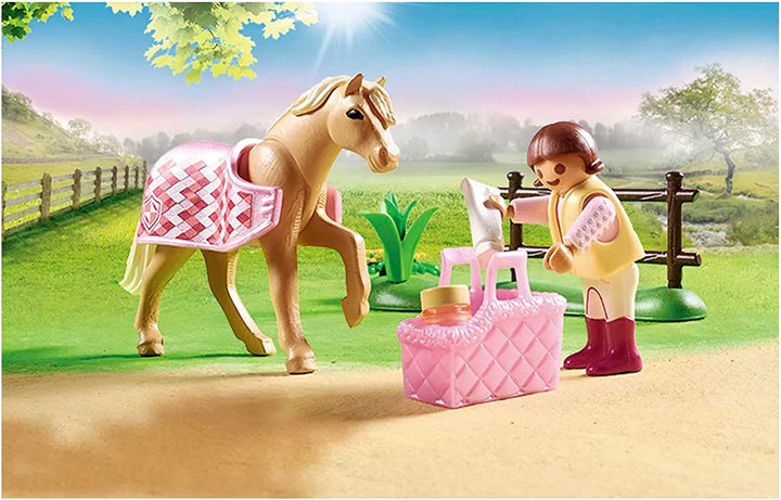 Playmobil Poni de equitación 70521 -