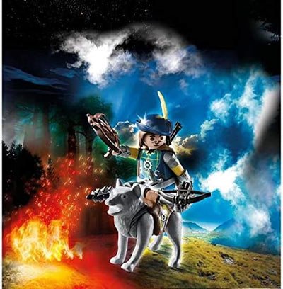 PLAYMOBIL BALLESTERO CON LOBO NOVELMORE 70229 -