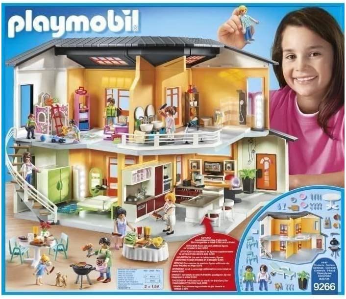 Playmobil 123 casa moderna online