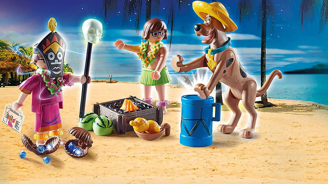 Playmobil Scooby-doo aventura con witch doctor 70707 -
