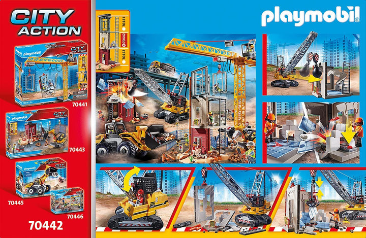 Playmobil  Excavadora oruga 70442