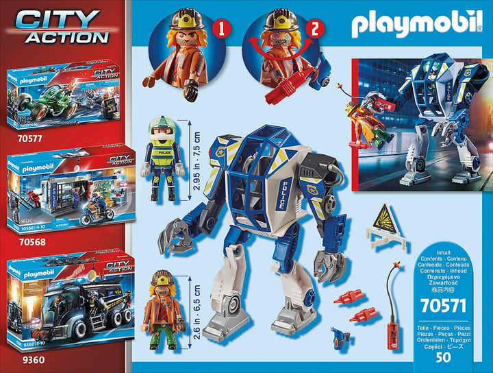 Playmobil Robot policía 70571