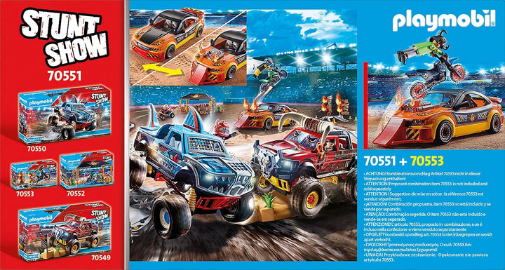 Playmobil Stuntshow crashcar 70551 -