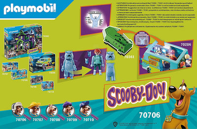 Playmobil Scooby-doo aventura con snow ghost 70706 -