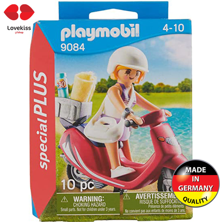 Playmobil Chica con scooter 9084