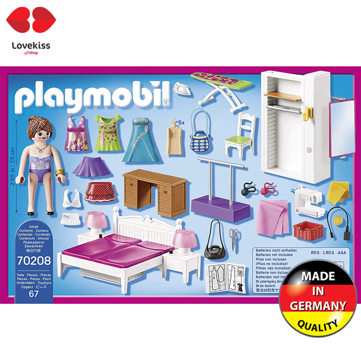 Playmobil Dormitorio 70208
