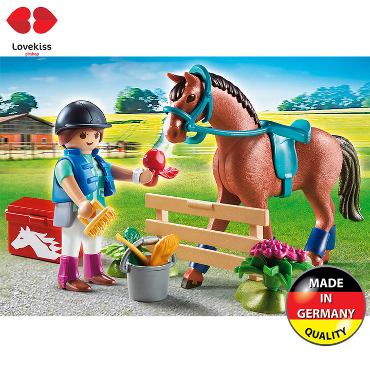 Playmobil Set granja caballos 70294