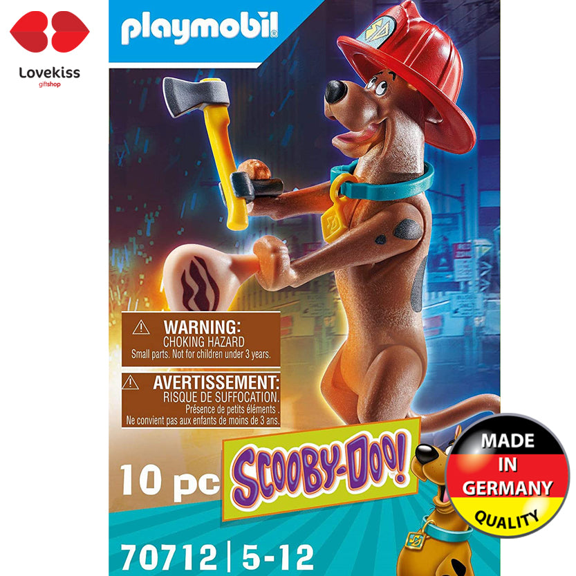 Playmobil Scooby-doo Bombero 70712 -