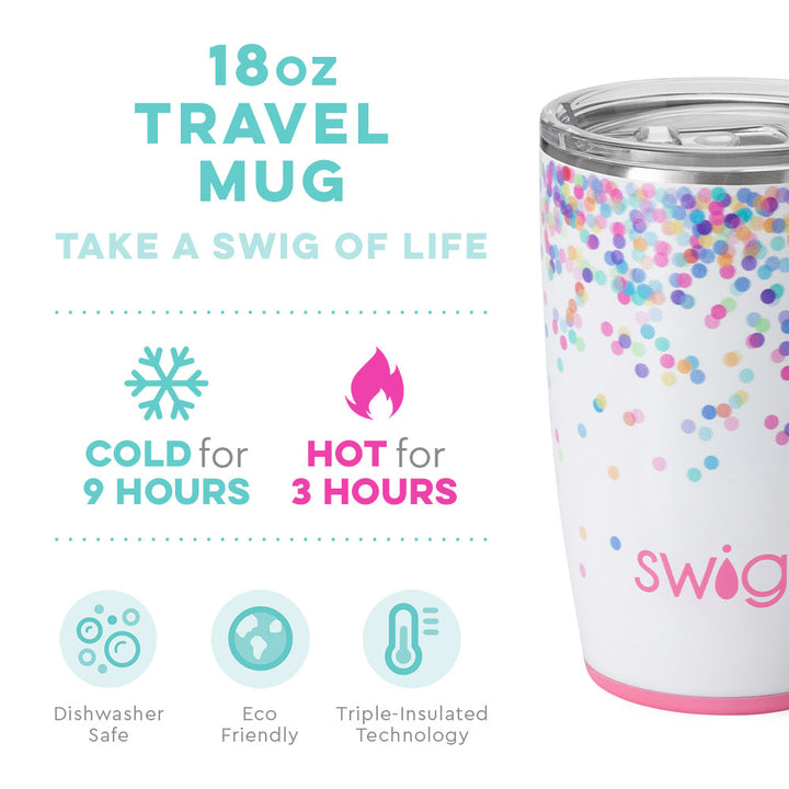 Confetti Travel Mug (18oz)