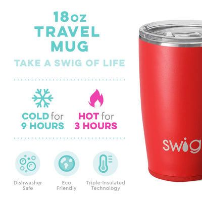 Red Travel Mug (18oz)