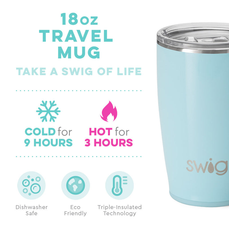 Shimmer Aquamarine Travel Mug (18oz)