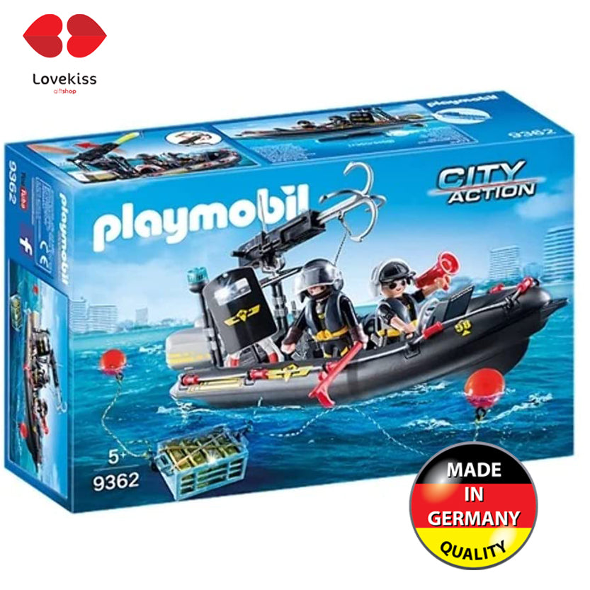 Playmobil Bote de las fuerzas especiales 9362